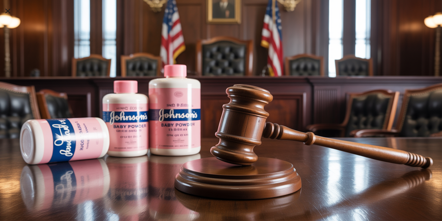 Júri de Los Angeles concluiu que a Johnson & Johnson falhou em alertar consumidores sobre o risco de amianto presente em lotes de talco.